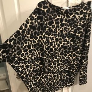 Leopard print sweater